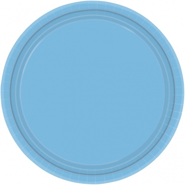 Bordjes licht blauw Bordjes licht blauw