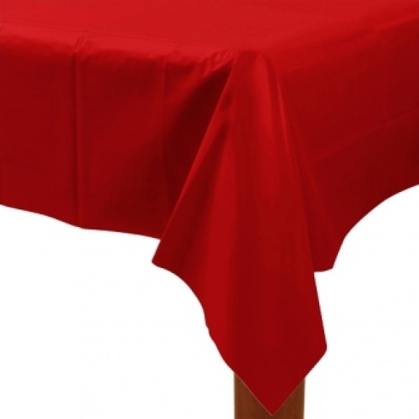 Tafelkleed rood Tafelkleed rood