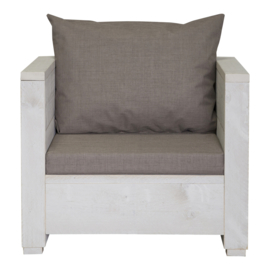 Loungestoel Varia Schelpwit