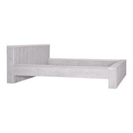 Bed Massief 2-persoons Schelpwit