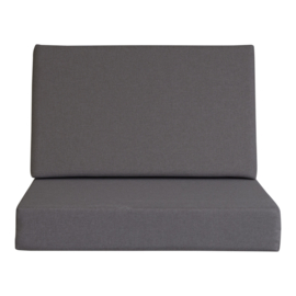 Loungebank 3-zits Beton Grijs
