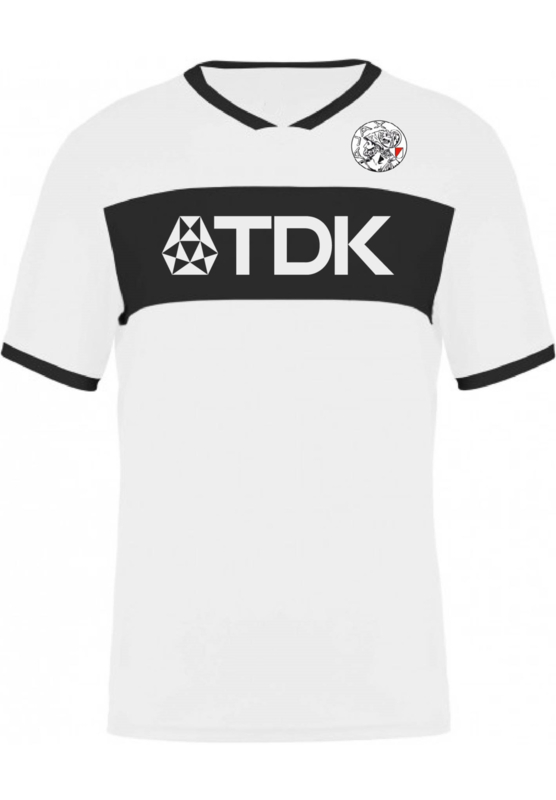 TDK shirt wit zwart