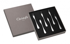 Christofle Origine set (6st) cocktailvorkjes staal