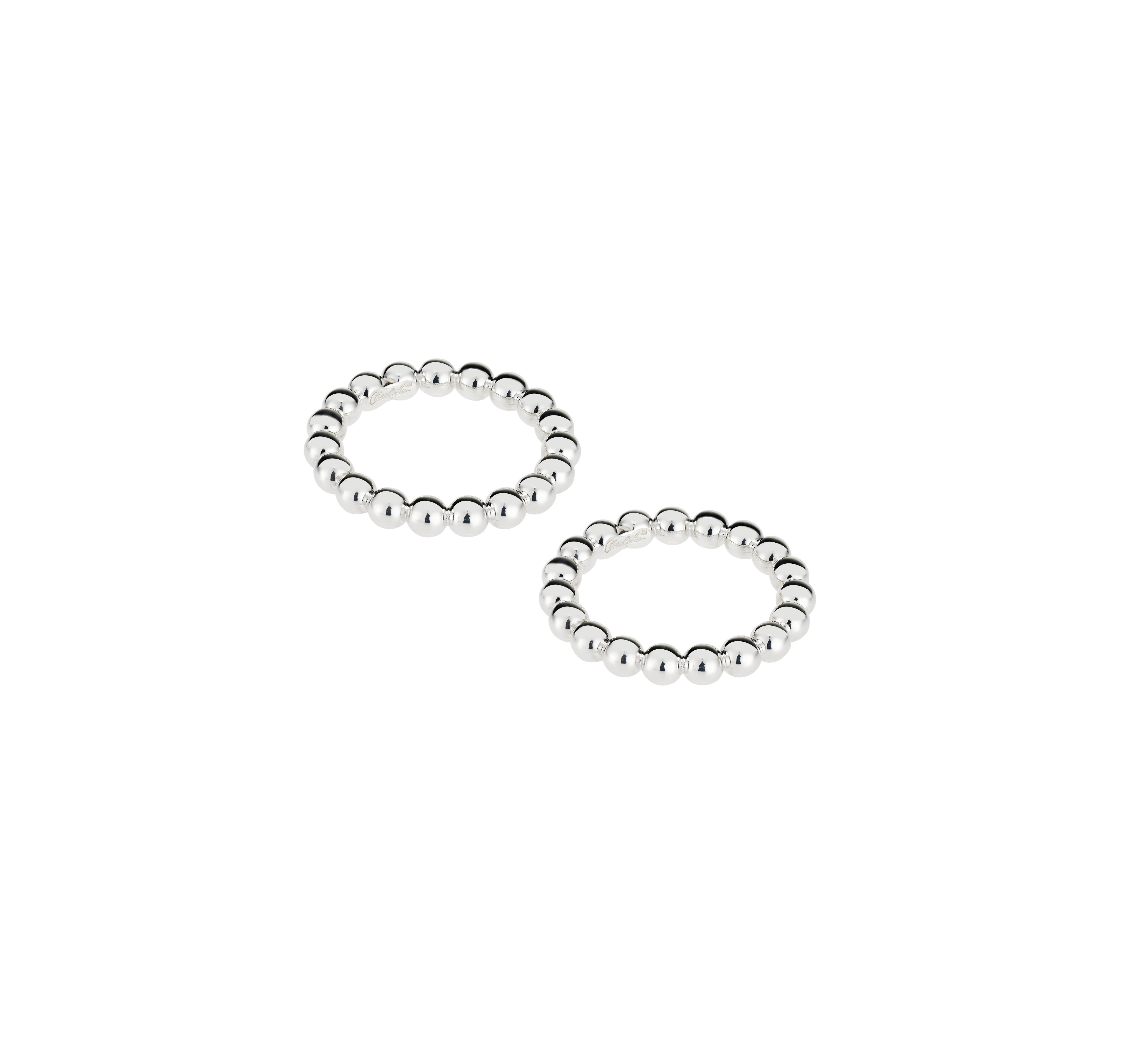 Set van 2 servetringen decor Perles