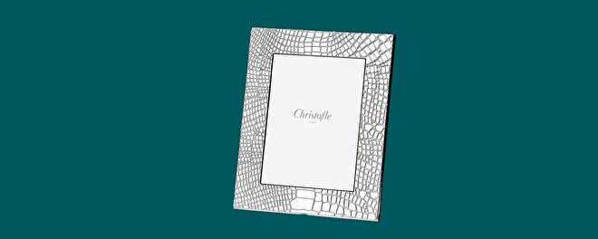 Arthur voorkant Tutor Christofle verzilverde Fotolijsten | Christofle Online | Het Porselein en  Kristalhuis