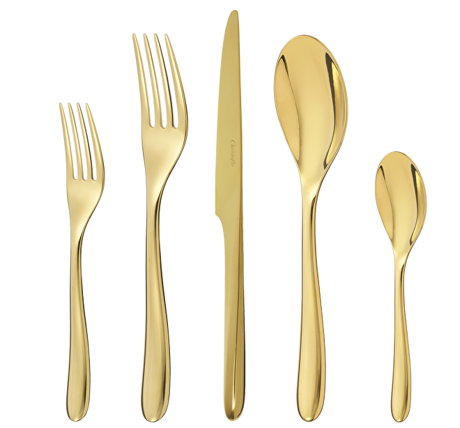 L'ame de Christofle Gold 5 delige set