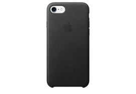 iPhone 7 Leather Case - Black - Excl. 39,00