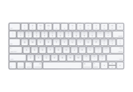 Apple Magic Keyboard - Nederlands (alleen in Cellofaan - met oplaadkabel) - Excl. 70,00