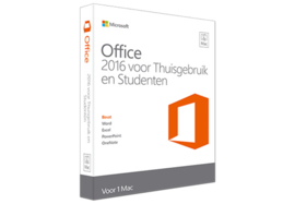 Office Mac Home/Stud 2016 NL - Excl. 119,00