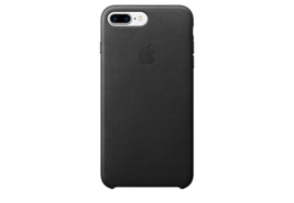 iPhone 7 Plus Leather Case - Black - Excl. 41,00