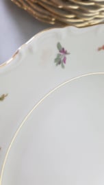 Schumann Arzberg Bavaria Ontbijt- of Dessertbordje met bloemboeketjes
