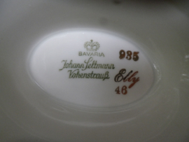 Dinerservies Johann Seltmann Vohenstrauss Elly enkele roze roosjes