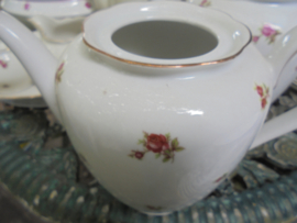 Koffiepot Shirnding Bavaria met roze roosjes ZONDER deksel
