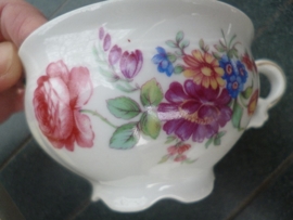 Losse Kopjes Mitterteich Bloemboeket met oa. rose roos (zonder schotels)