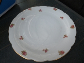 Dinerbord Seltmann Weiden NORA met grotere roze/rode roosjes