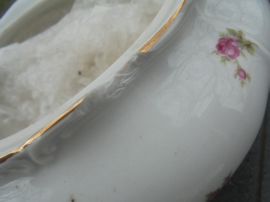 Soepterrine Wunsiedel met roze / rode roosjes