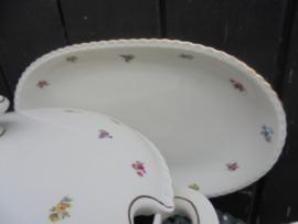 Dinerservies Winterling Marktleuthen Rosemary vol strooibloemetjes met oa. roze roosjes VARIANT 1