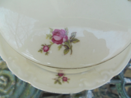 Botervloot Rieber Bavaria met roze/rode roosjes