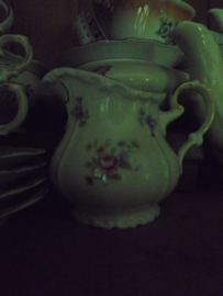 Petit foursetje Edelstein Bavaria Maria-Theresia met bloemboeket/roze roosjes