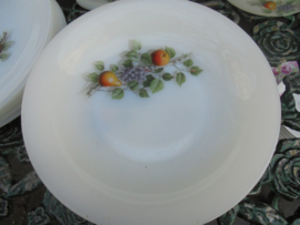 Dinerservies Arcopal met fruit afbeelding