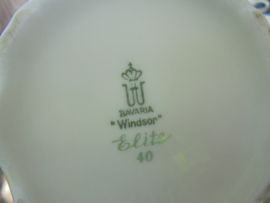 ZELDZAAM!! Vlees- of Vis uitlekschaal met treef Winterling Marktleuthen Bavaria Windsor ELiTE room met gouddecor / randje