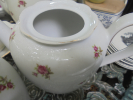 Koffiepot Shirnding Bavaria met roze roosjes ZONDER deksel