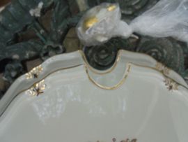 Mega groot deksel Soepterrine Winterling Marktleuthen Bavaria Windsor ELiTE room met gouddecor / randje ZONDER KNOP