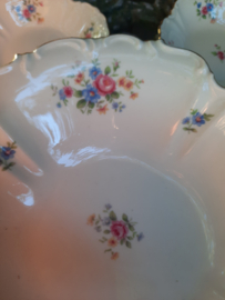 Petit foursetje Edelstein Bavaria Maria-Theresia met bloemboeket/roze roosjes
