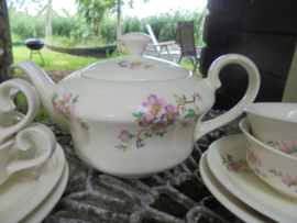 Theepot MOSA met roze Appelbloesem