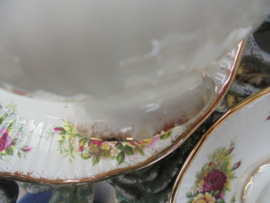 Engelse Heren kop en schotel Elisabethan English Garden