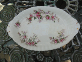Royal Albert blaadje (voor onder roomstel) "Lavender Rose" met roze roosjes