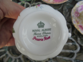 Royal Albert Dames Kop en schotel Prairie Rose met roze bloemen