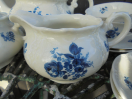 6 persoons Theeservies MOSA met blauw bloemboeket