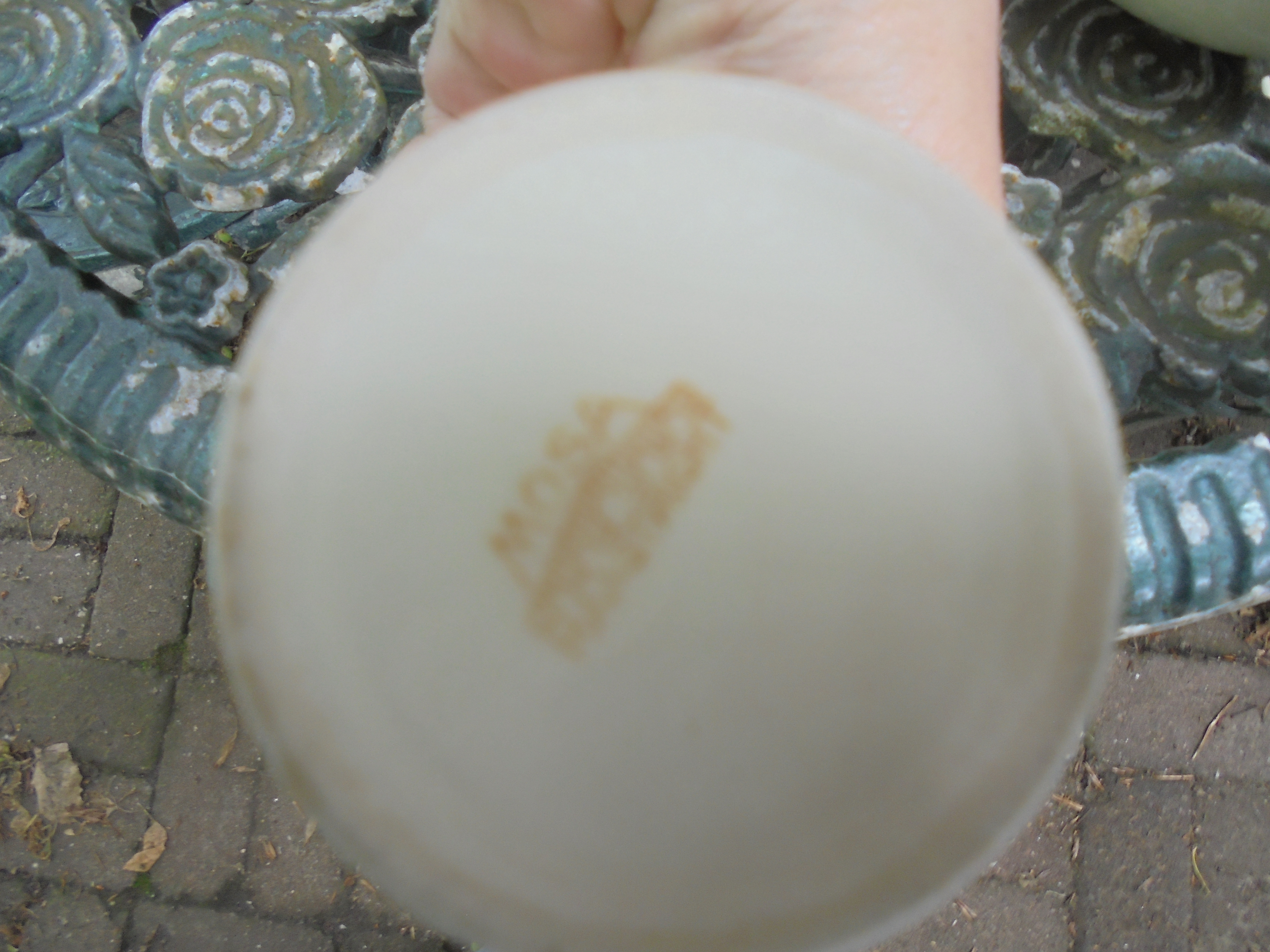 Melk- / Waterbeker MOSA met bloemboeket met oa. roze en gele tulp