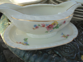 Dinerservies Edelstein Bavaria Frauenlob met bloemboeketjes