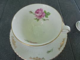 Zout en Peperschaaltje Seltmann Weiden Elisabeth met roze roos