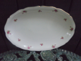 Soepterrine Seltmann Weiden Bavaria "Rose" met roze roosjes en roosknop het deksel