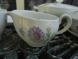 Roomstel MOSA met paarse Margriet / Aster / bloem
