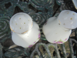 Royal Albert Zout en Peper strooiertjes "Sweet Violets"