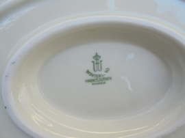 Gebaksbordje Winterling Marktleuthen (Rosemary) vol strooibloemetjes met oa. roze roosjes