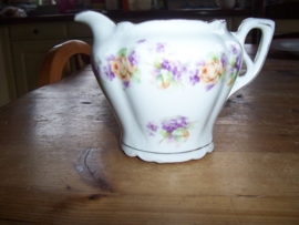 Romantische voorraadpot "Koffie" met oa. rose roosjes