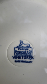 Ontbijtbordje VINKTOREN P. Regout