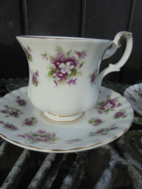 Royal Albert Dames Kop en schotel "Sweet Violets"