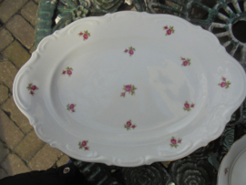 Dinerservies Mitterteich Bavaria met roze/rode roosjes