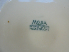 Suikerpot MOSA met bloemboeketjes  / roze roosjes en guirlandertjes