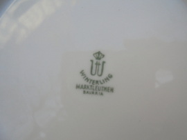 Kleinste maat kom Winterling Marktleuthen Bavaria met roze roosjes