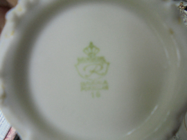 Pas Aan CARLA Koffieservies met bloemetjes  / rose roosjesguirlandertjes