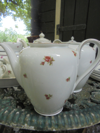 Koffiepot Shirnding Bavaria met roze roosjes ZONDER deksel