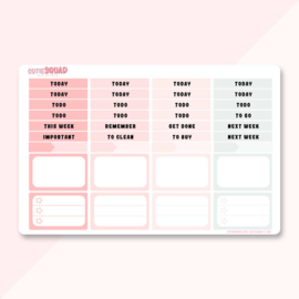 Planner Sticker Kit - Sakura - CutieSquad