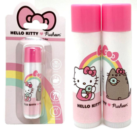 Kawaii Lip Balm - Hello Kitty & Pusheen - Aardbei